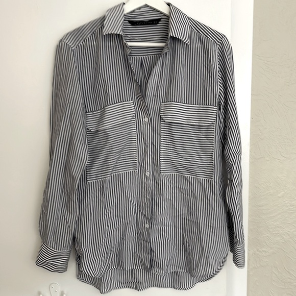 Zara V neck blouse - Picture 1 of 4